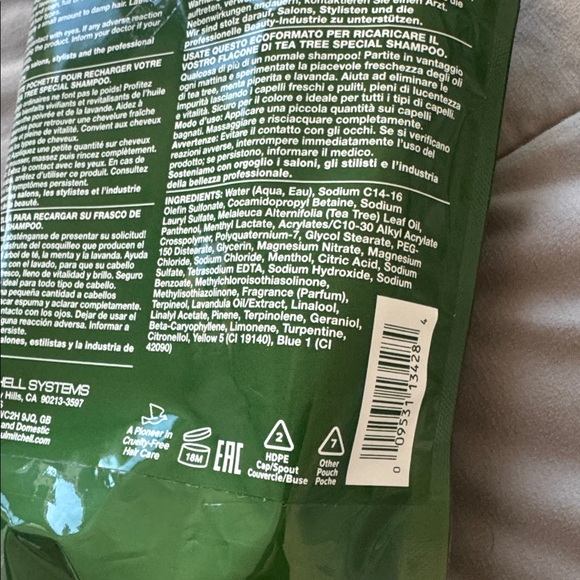 Paul Mitchell Tea Tree Special Shampoo Refill 1L - Picture 3 of 3